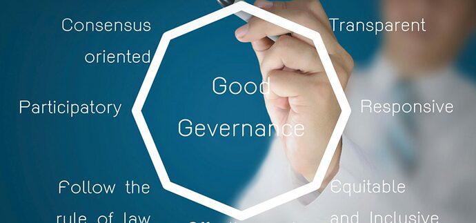 Illustration showing "good governance"